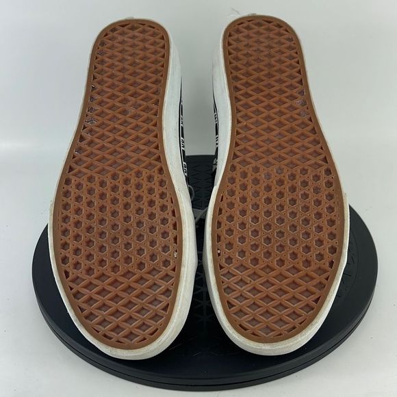 Vans Sk8-Hi Black/White Suede Canvas Athletic Skates Shoes Men’s Size 10.5 - Picture 10 of 12